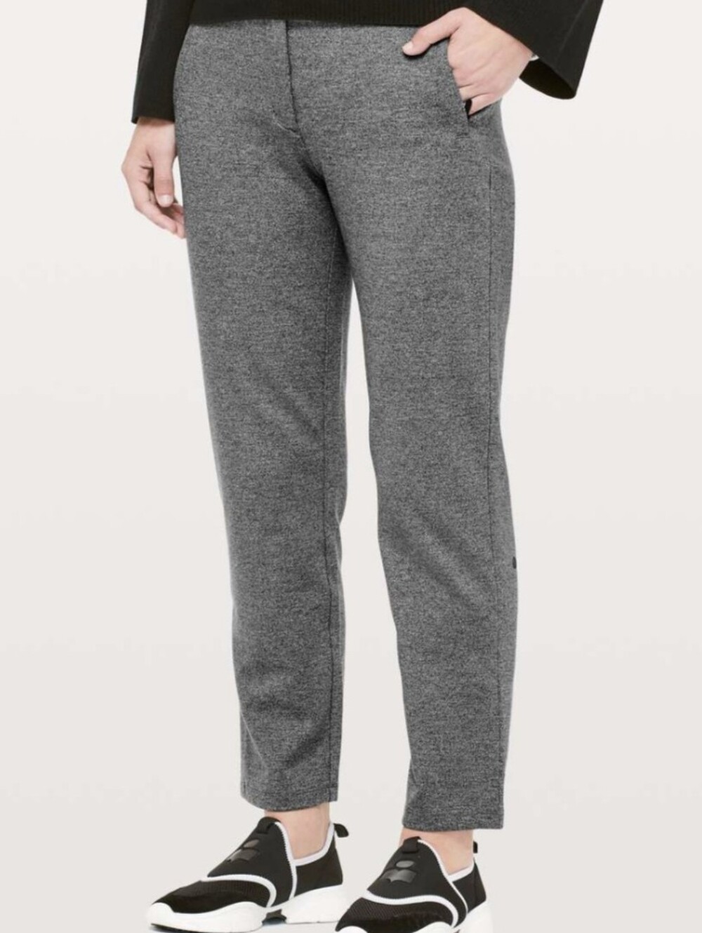 Lululemon On The Move Pant Ponte *28"Heathered Core Dark Grey